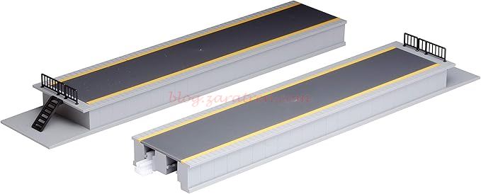 Kato – Dos extremos de anden en isla DX – Tipo B, Escala N, Ref: 23-152.