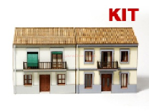 Femodel - Calle del Pozo + Calle Bonaire, Epoca I, Kit de montaje. Escala N, Ref: KN601.