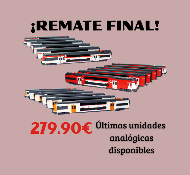 ¡REMATE FINAL!, UT-450, En Escala N, a 279,90 Euros, Hasta fin de Existencias.