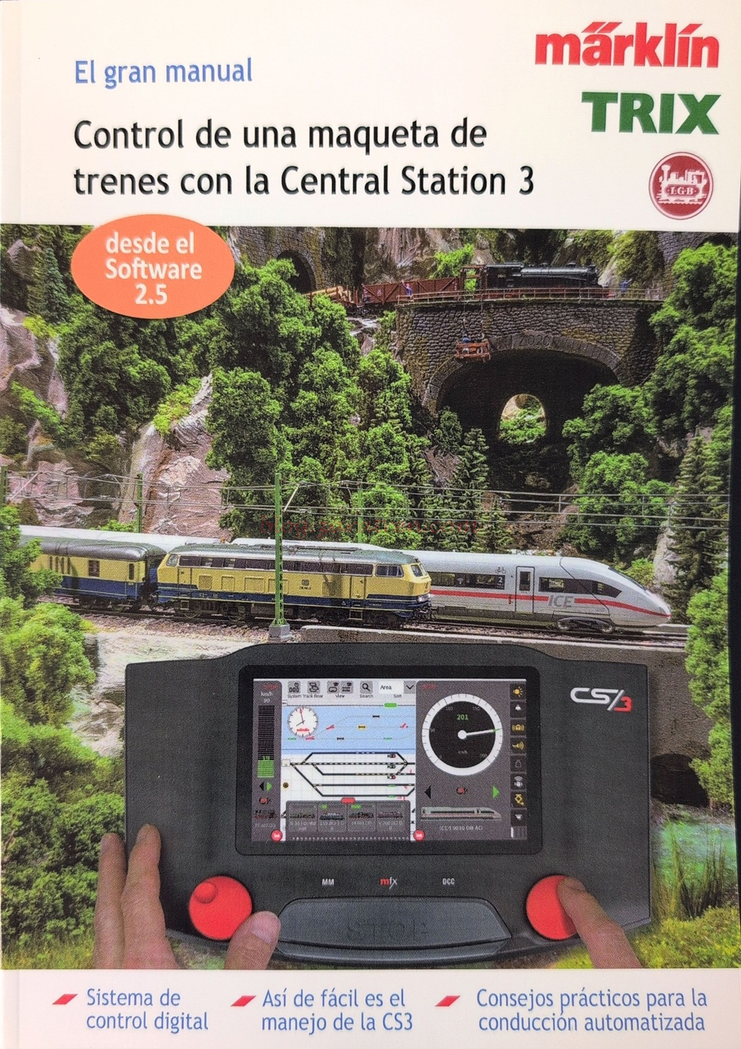 Marklin, Trix – Control de una maqueta de trenes con la Central Station 3. Ref: ZT-LI1092.