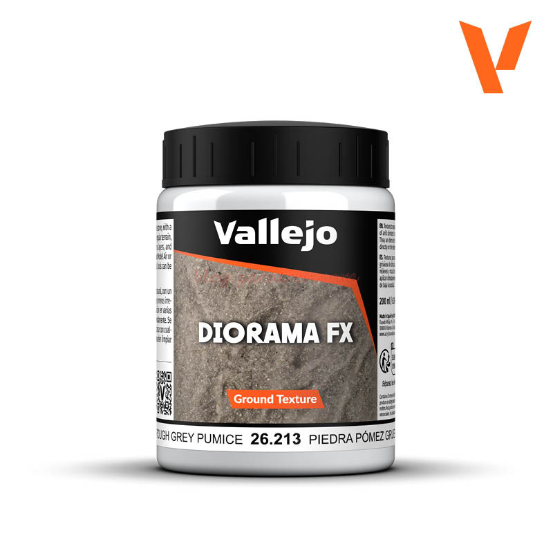Vallejo – Efecto Piedra Gomez Gruesa, Bote 200 ml, Ref: 26.213.