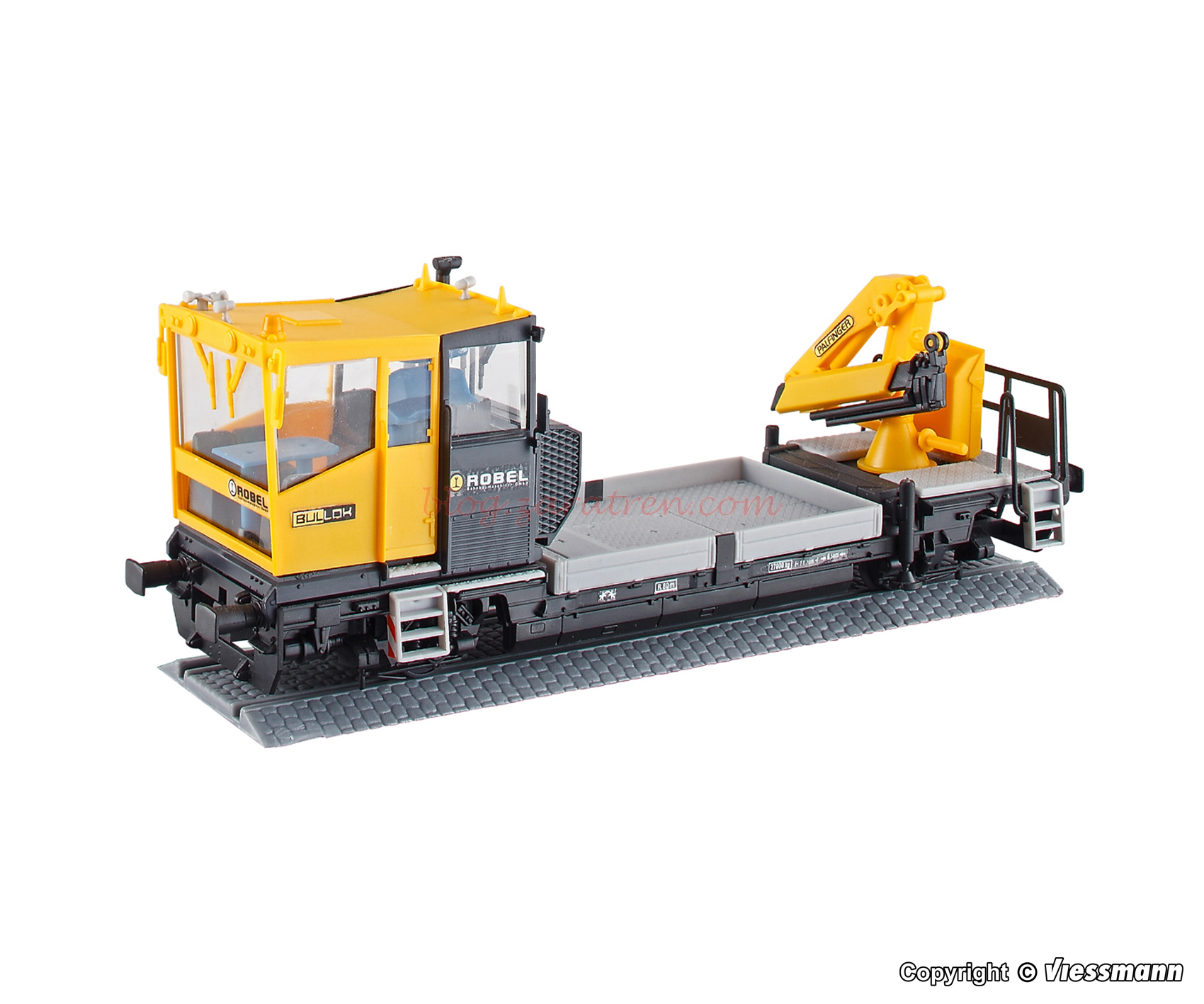 Kibri – Vehiculo de mantenimiento Robel (No Funcional), Ya montado, Escala H0, Ref: 26100.