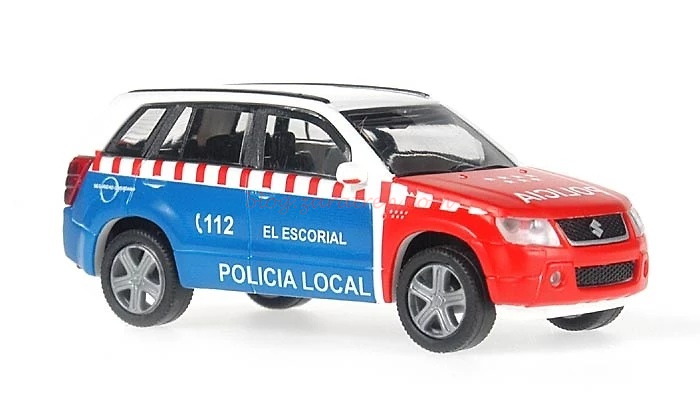 Rietze – Suzuki G. Vitara Policía Municipal de El Escorial, Escala H0. Ref: 50178.