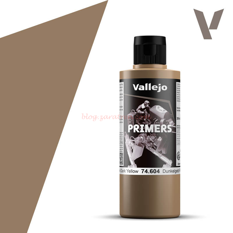 Vallejo – Surface Primer, Imprimación Marrón. Bote 200 ml. Ref: 74.604.
