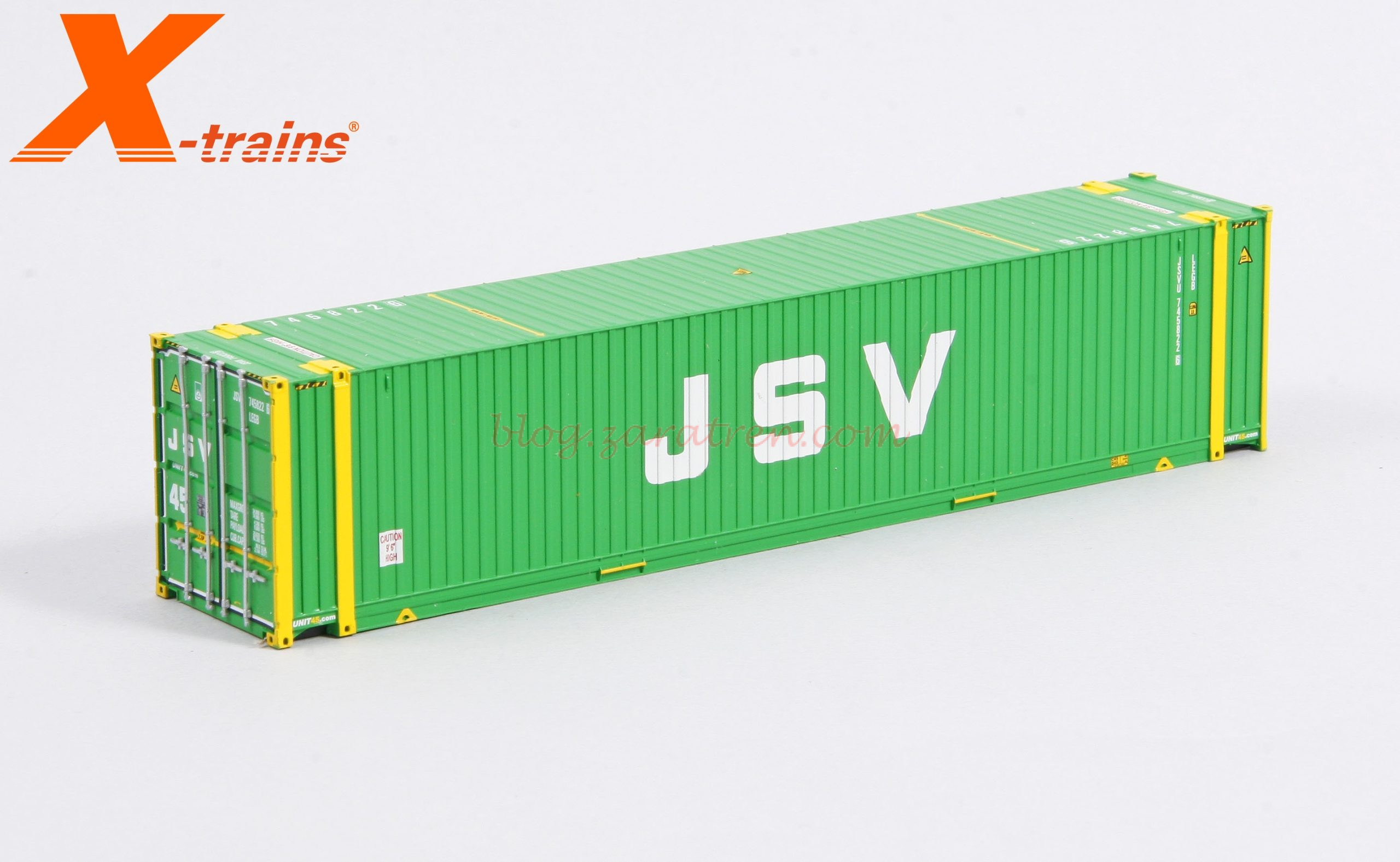 X-Trains – Contenedor de 45 Pies HC, JSV, Escala H0. Ref: 4450004.2