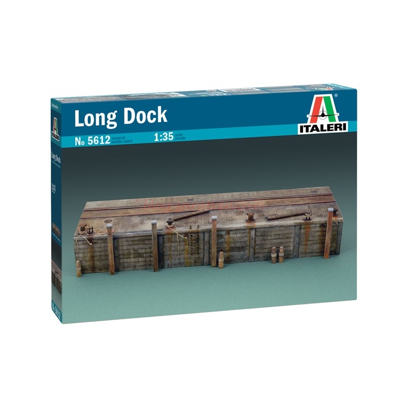 Italeri – Muelle Largo, Escala 1:35, Ref: 5612.