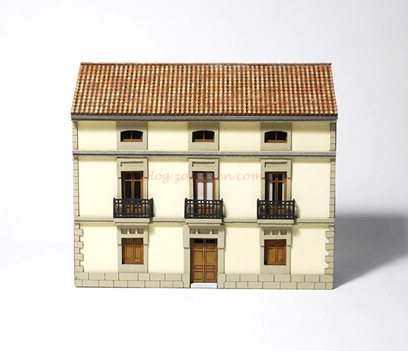 Femodel – Calle Mayor, Época II, Montado y Pintado. Escala N, Ref: FN053.