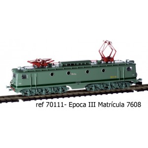 Startrain – Oferta especial – Locomotora – Eléctrica 276, color verde, marca Startrain, Referencia: 70110 y 70111,  Escala N, Epoca III, conector NEM 651