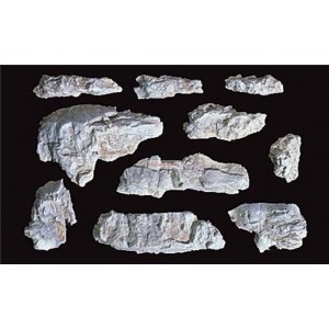 Woodland Scenic – Molde de rocas para realizar en escayola o yeso, Ref: C1233 y Ref: C1230