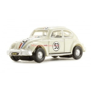 Oxford – Coche Escarabajo VW Beetle Herbie Ref: NVWB001 y Furgoneta Morris Road Service  Ref: NMM017 , Escala N,