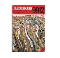 Fleischmann – Manual con planos y circuitos de escala H0. ( También puede ser orientativo para hacer circuitos de otras escalas ) Ref: 9912
