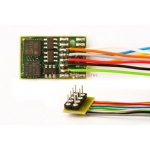 D&H – Decodificador DH16A-2, soporta SX1 , SX2, DCC y MM, conector NEM 652 y Decodificador DH16A-3, soporta SX1 , SX2, DCC y MM, de cables