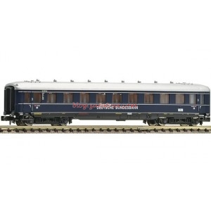 Fleischmann – Coche de tren Expreso «Loreley Express» de la DB,  1/2/3ª clase  Ref: 867103, 2/3ª Ref: 867104,  1/2ª clase  Ref: 867203, 3ª clase Ref: 867404,Tipo Pw4u-37 Ref: 863001, Escala N