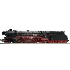 Roco – Locomotora de vapor Clase BR 042, DB, ( Color Negro ), época IV, Analógica, con conector NEM 652, luces blancas según sentido de marcha. Marca Roco. Ref: 62153. Escala H0