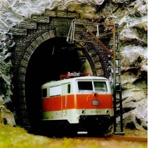 Noch – Bocas de tunel, Vía única, Vía doble, Alta velocidad, distintas referencias, escala N