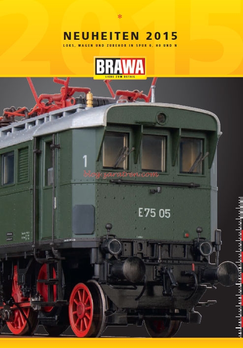 Brawa – Catálogo de novedades Brawa 2015