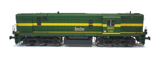 Novedad – Mabar – Locomotora Alco Diésel Renfe, 1302 y 1350, Ref: 81308 y  81309 , escala H0, disponibles.