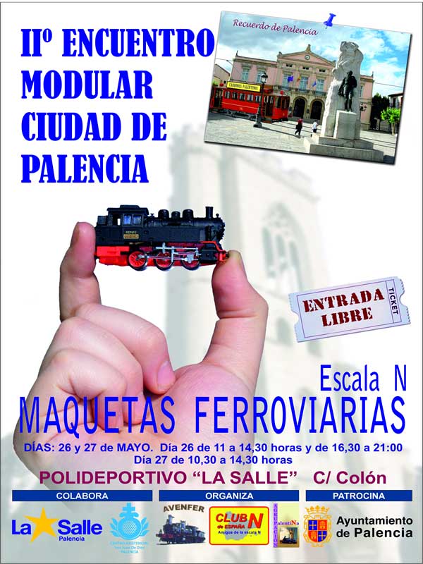 Mercadillos – Zaratren estará en el II Encuentro  Módular «Ciudad de Palencia», 26 y 27 Mayo 2012