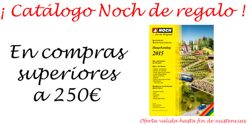 Regalo – En compras superiores a 250€ se regalará el nuevo catálogo general de Noch 2015*