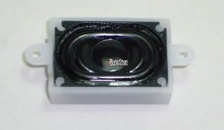 Novedad – Altavoz cuadrado 16 x 25 mm – 100 Ohmios, Marca Esu, Con caja de resonancia.