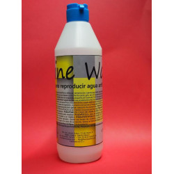 Emulsión para reproducir agua artificial en reposo , todas las escalas, 500 ml, Shine Water. Marca Filer, Ref: FL381.0500.