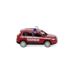 Wolkswagen Tiguan, Color Rojo, servicio de emergencias, Wiking, Ref: 092004.